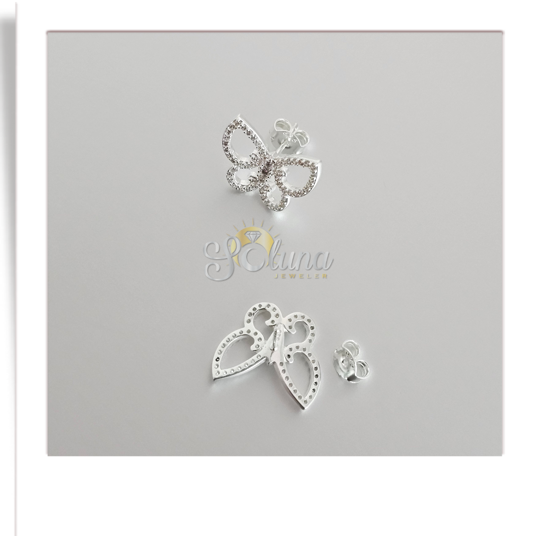 Aretes de Mariposa