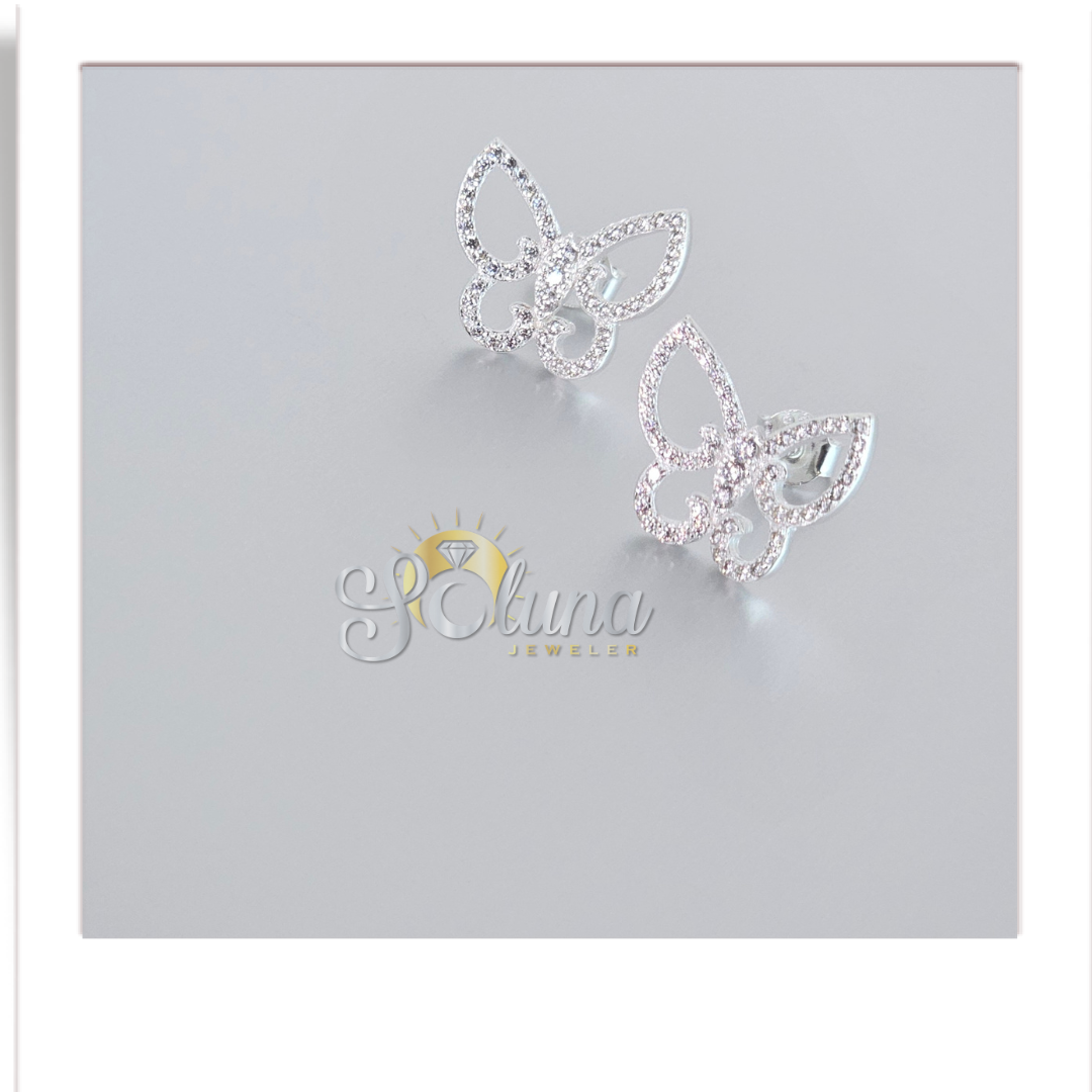 Aretes de Mariposa