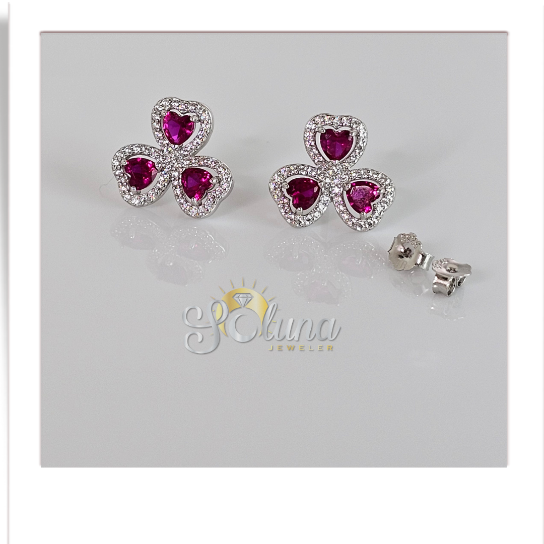 Aretes de corazón