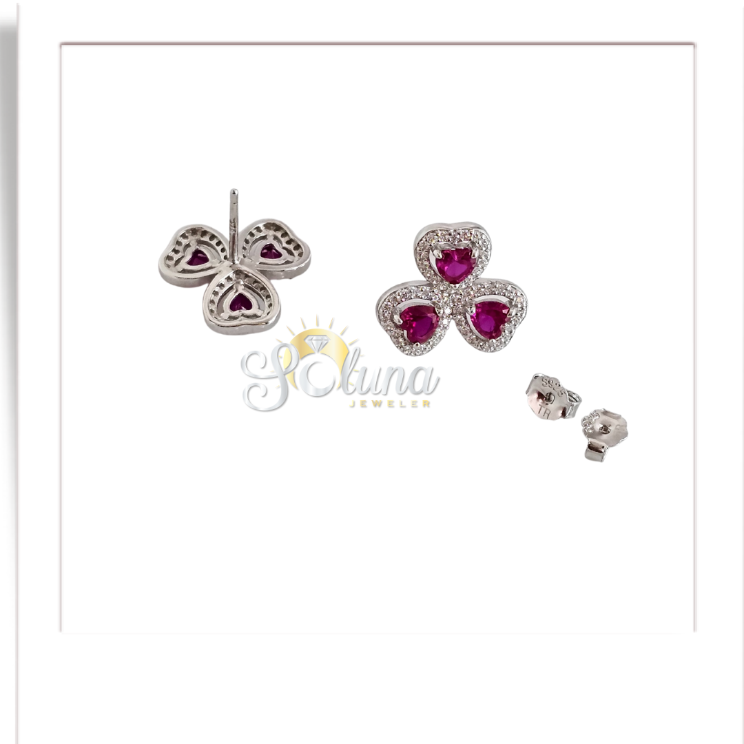 Aretes de corazón