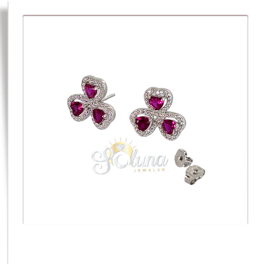 Aretes de corazón