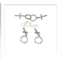 Aretes de Aro con Cruz