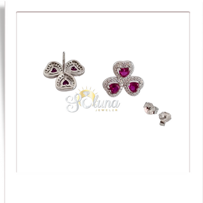 Aretes de corazón
