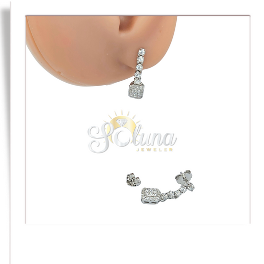 Aretes colgantes